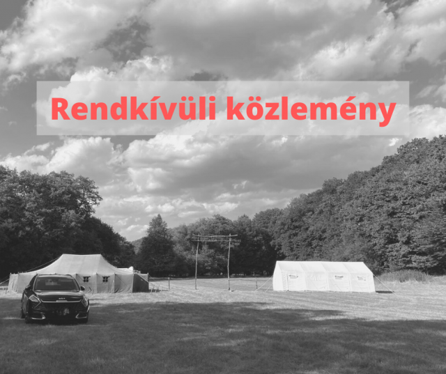 Rendkívüli közlemény