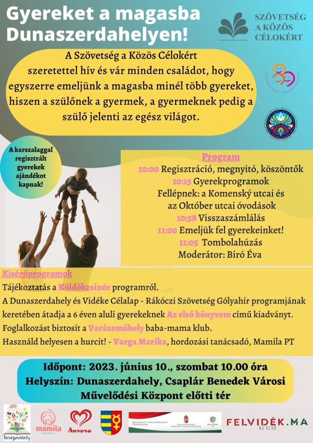 Gyereket a magasba 2023