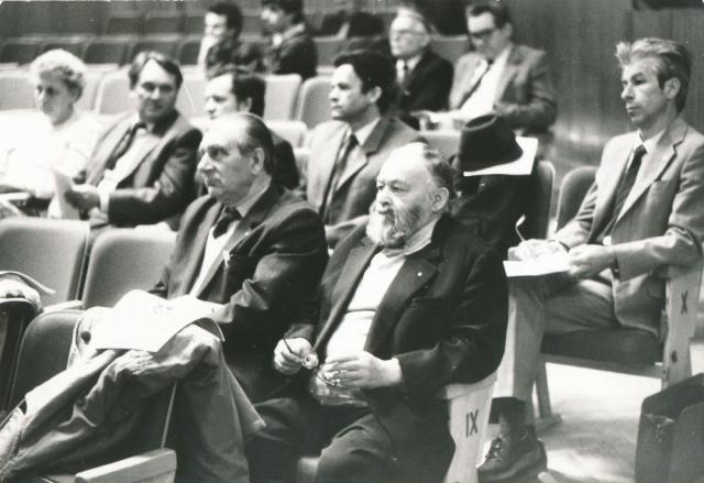 1990. március 11. - fénykép a szövetség alakuló üléséről 1990. március 11. - fénykép a szövetség alakuló üléséről
