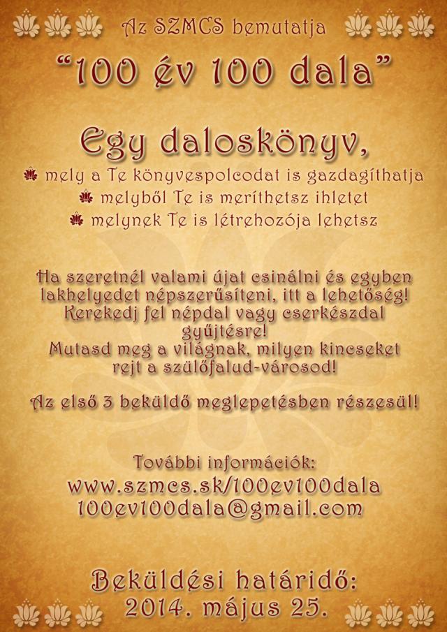 100 év 100 dala 100 év 100 dala