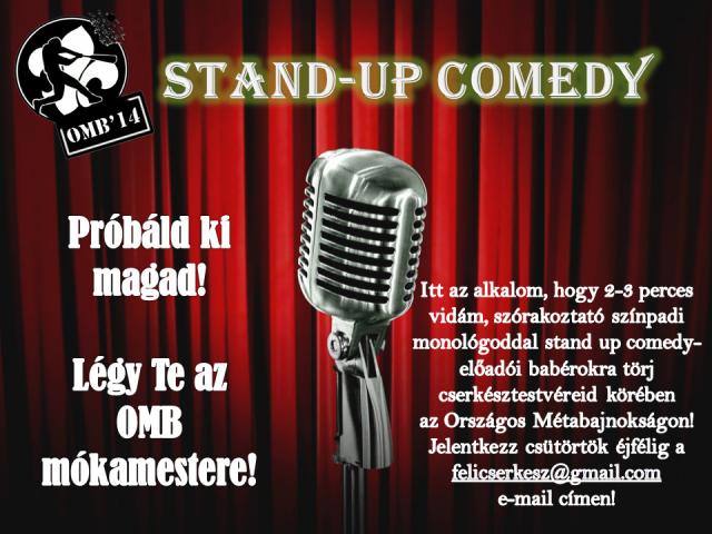 Stand-up comedy a métabajnokságon Stand-up comedy a métabajnokságon